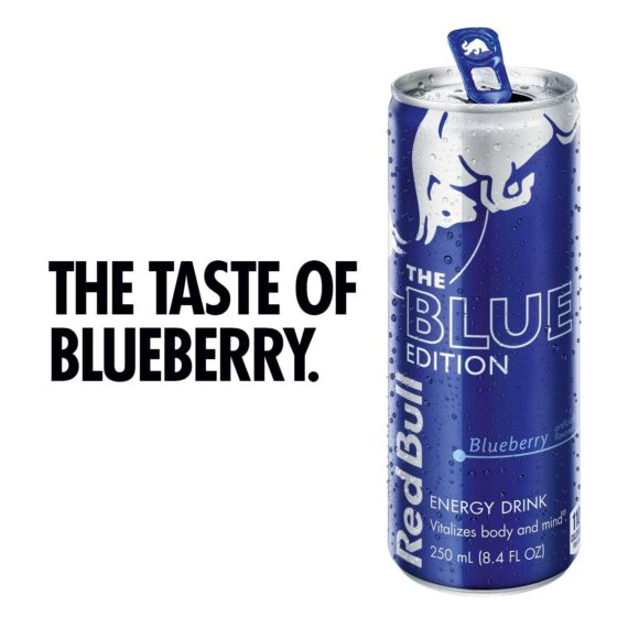Red Bull Blue Edition, Blueberry Energy Drink - Image 4